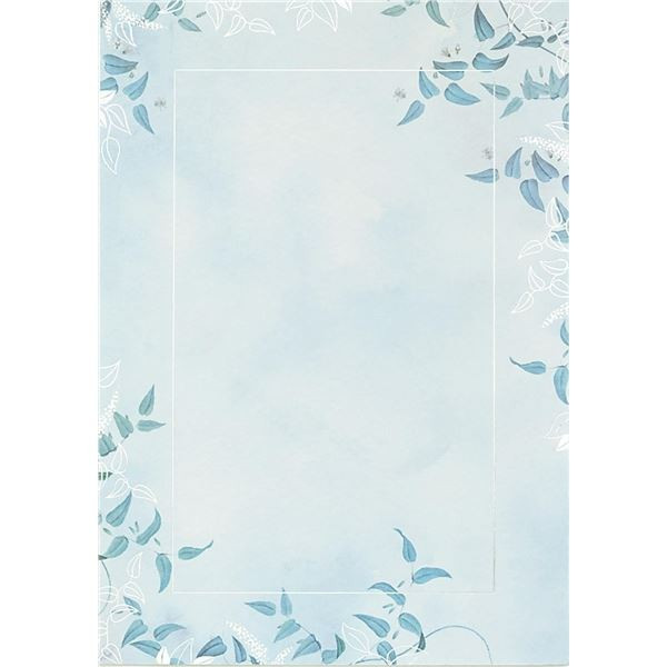 Diplom A4 - motiv listy, 190 g/m2, 20 ks