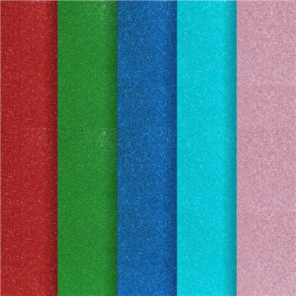 Kreativní papír A3 třpytivý 210 g/m2,mix barev,5ks