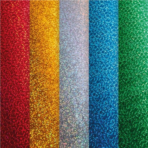 Kreativní papír A4 - záře a třpyt, mix barev, 15ks