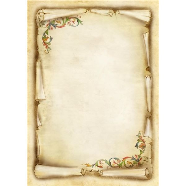 Diplom A4 - motiv svitku, 170 g/m2, 25 ks