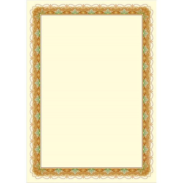 Diplom A4 - slavnostní motiv zlatý, 170 g/m2, 25ks