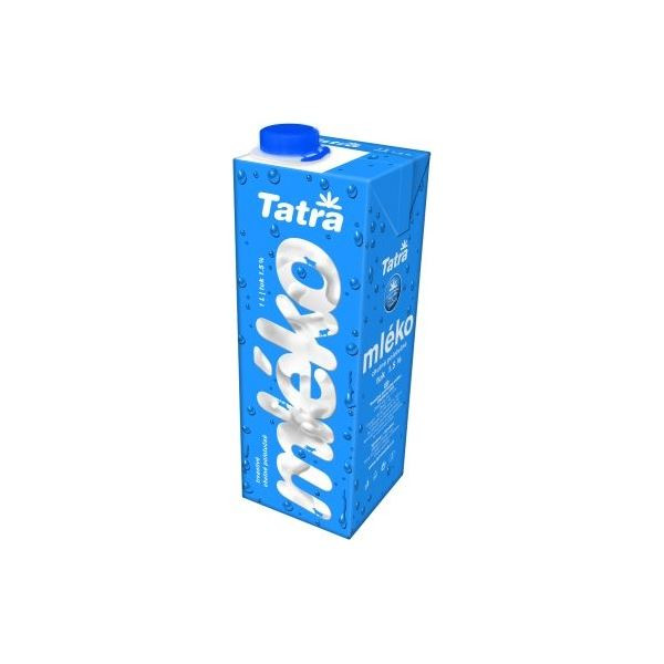 Trvanlivé mléko Tatra Swift 1,5 % polotučné, 1 l