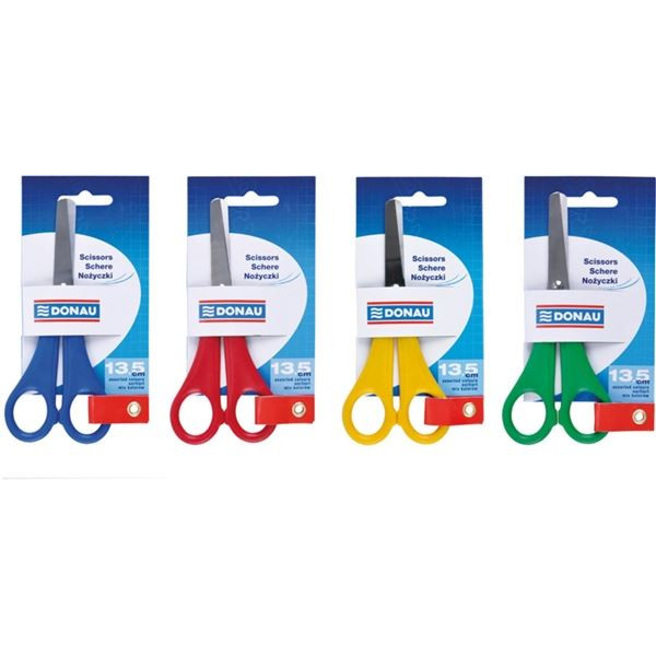 Nůžky Donau, 13,5 cm, mix barev