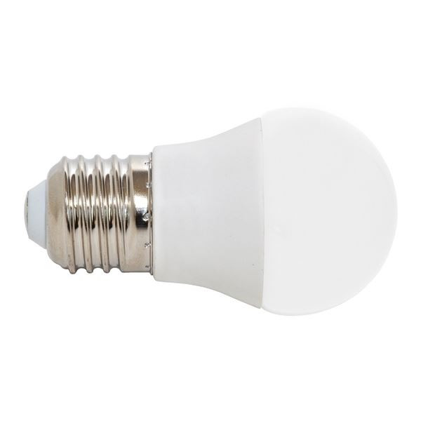 LED žárovka mini globe E27, 7 W, 4100 K, 560 lm