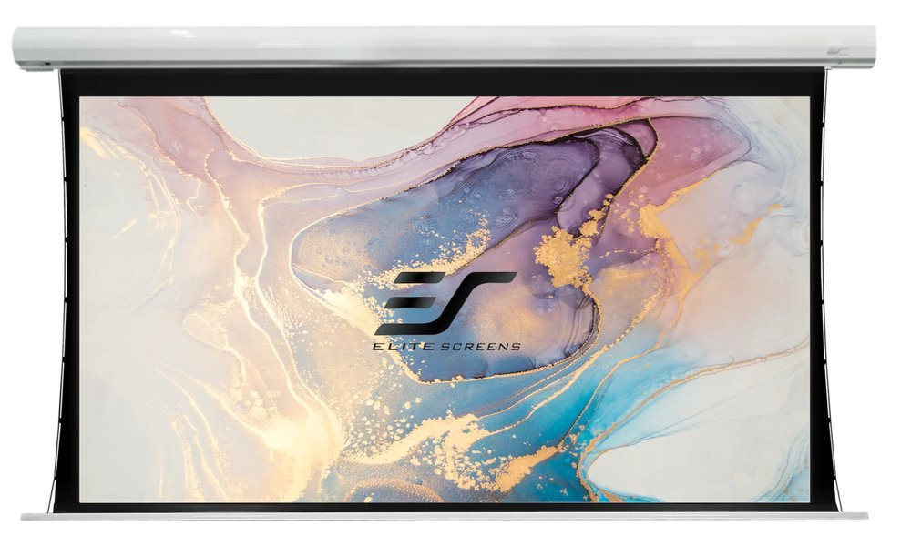 ELITE SCREENS plátno elektrické motorové 120" (305cm)/ 16:9/149,6×265,7cm/ hliníkový case bílý/10" drop/MaxWhite FG