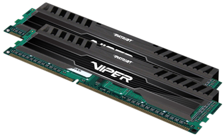 Patriot Viper 3/DDR3/16GB/1600MHz/CL10/2x8GB/Black