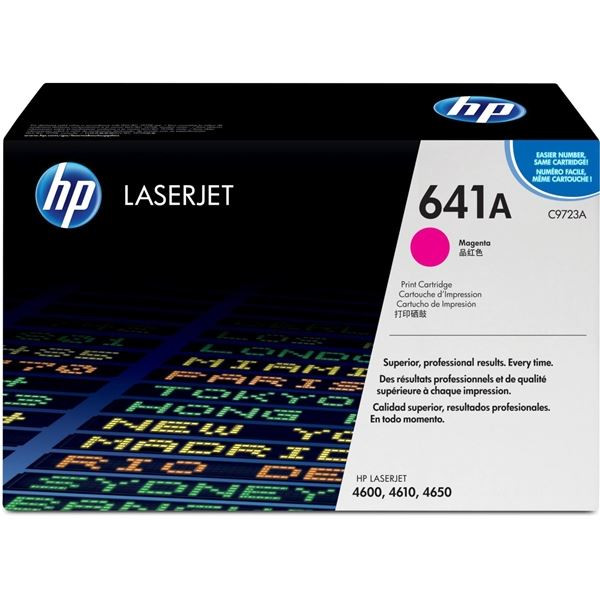 Toner HP C9723A, purpurový