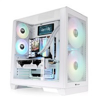 THERMALTAKE Case View 390 Air, ATX, Průhledná bočnice, 2x 120mm Fan, bílá