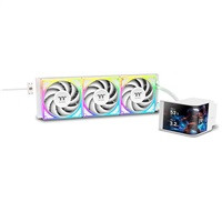 THERMALTAKE Vodní chladič MAGCurve 360 Ultra Snow Edition, 3x120mm ARGB, bílá