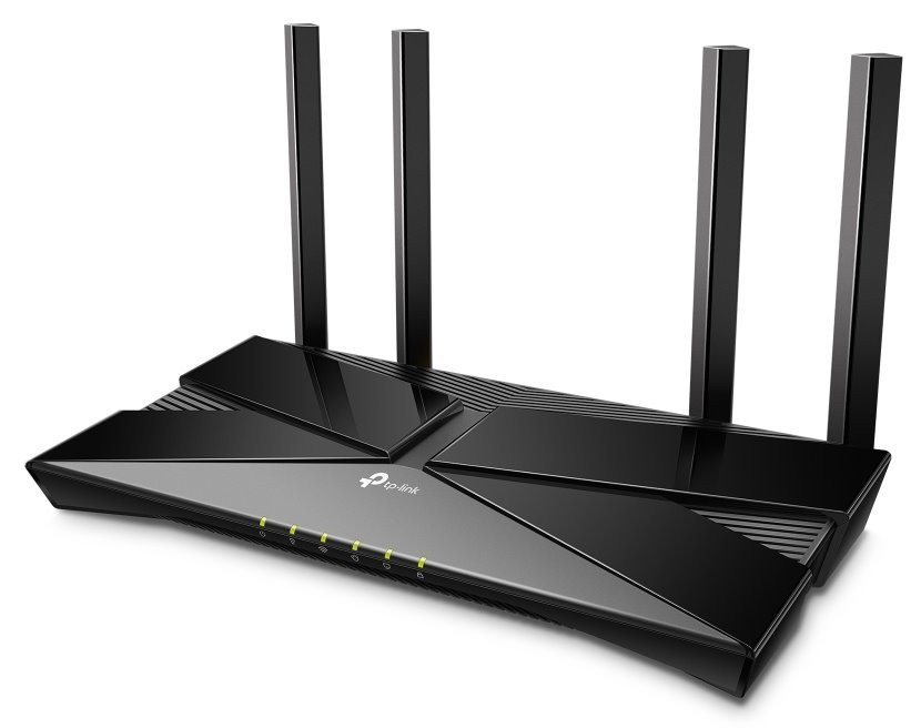 TP-Link EX520 - AX3000 Dualband router s WiFi 6, 1x GWAN, 4x GLAN, EasyMesh