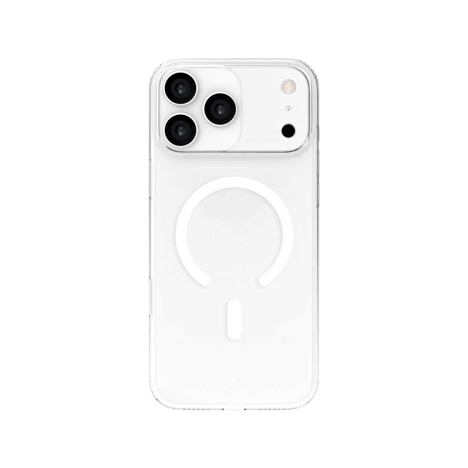 ER Ochranný kryt Mag Slim pro iPhone 17 Pro Max - průhledný