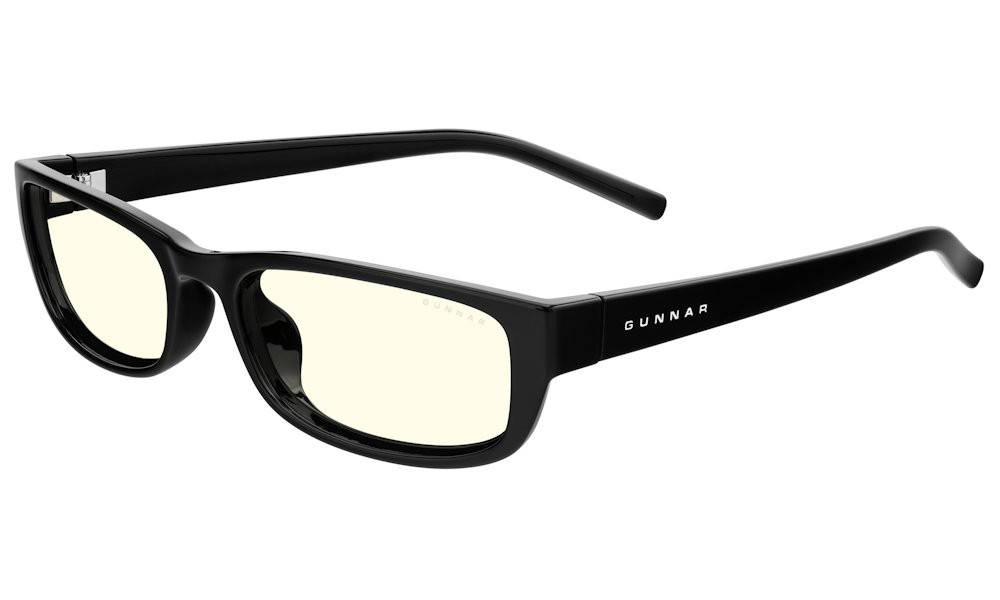 GUNNAR kancelářske/herní brýle  ELIN ONYX čirá skla BLF 35 GUNNAR focus