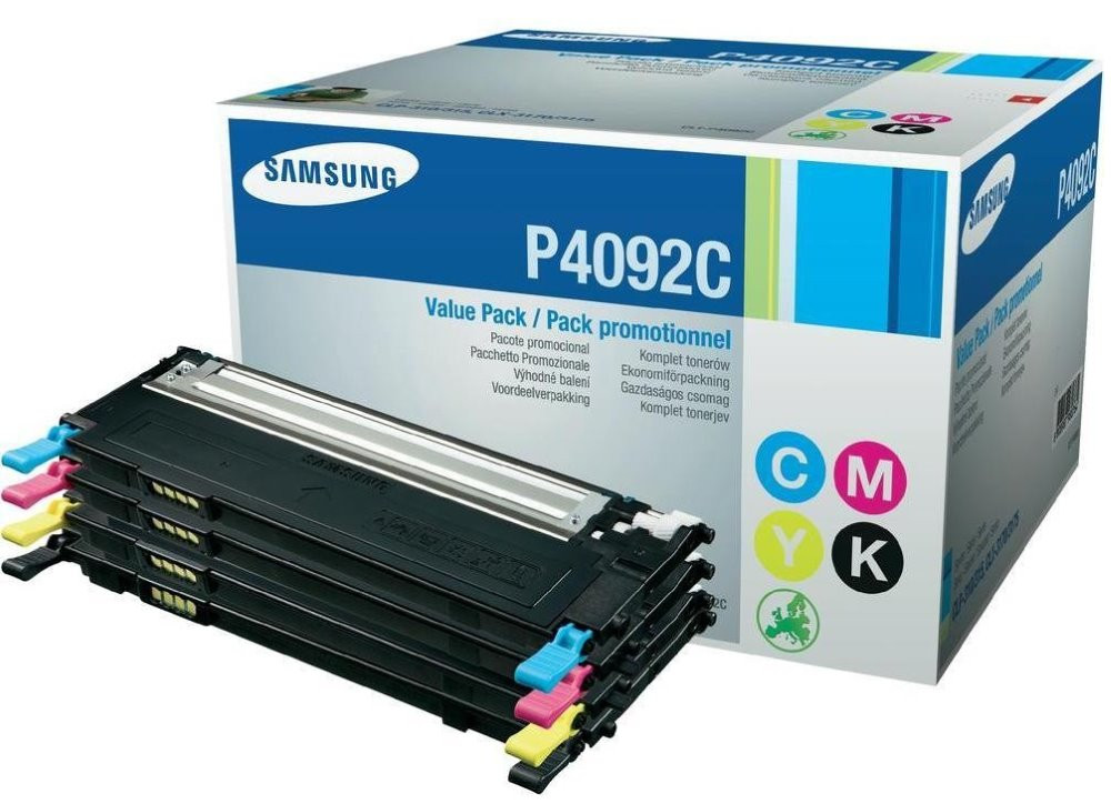 HP - Samsung toner CMYK sada CLT-P4092C pro CLP-310/315/CLX-3170/3175 - 1500/1000 str.