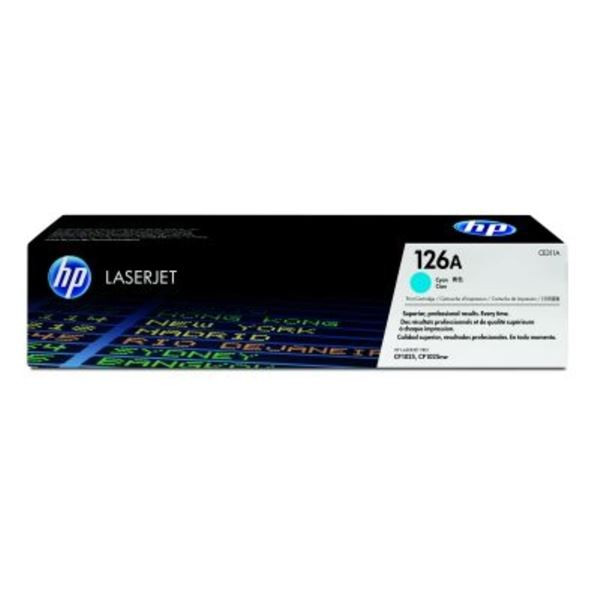 Toner HP CE311A, azurový