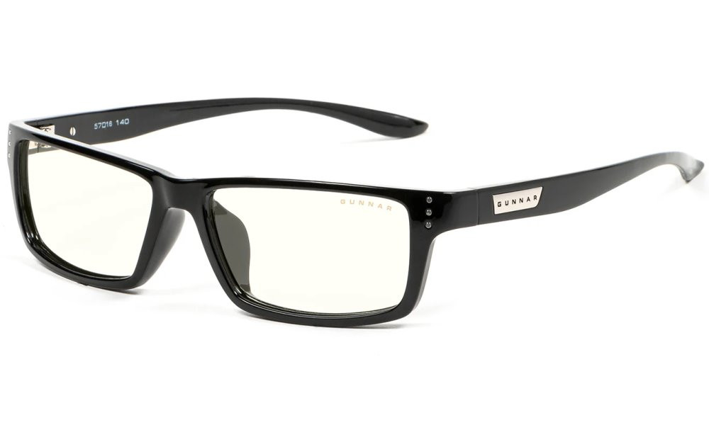 GUNNAR kancelářske/herní brýle  RIOT ONYX čirá skla BLF 35 GUNNAR focus