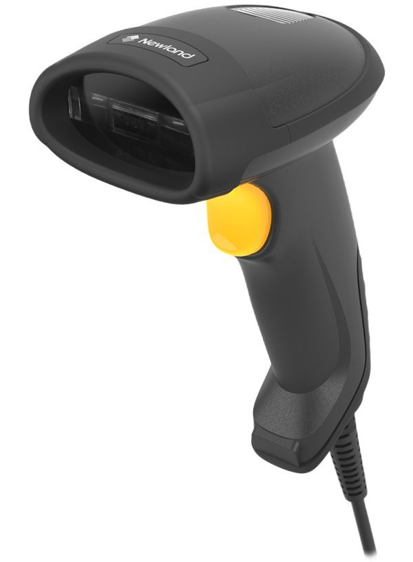 NewLand HR15 Wahoo-Serie / 1D / USB / RS232 / kit (USB / coiled) / černá