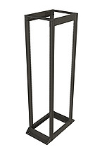 Rám 19" 45U 600x1000 černý nosnost 1200kg, VR-45-B