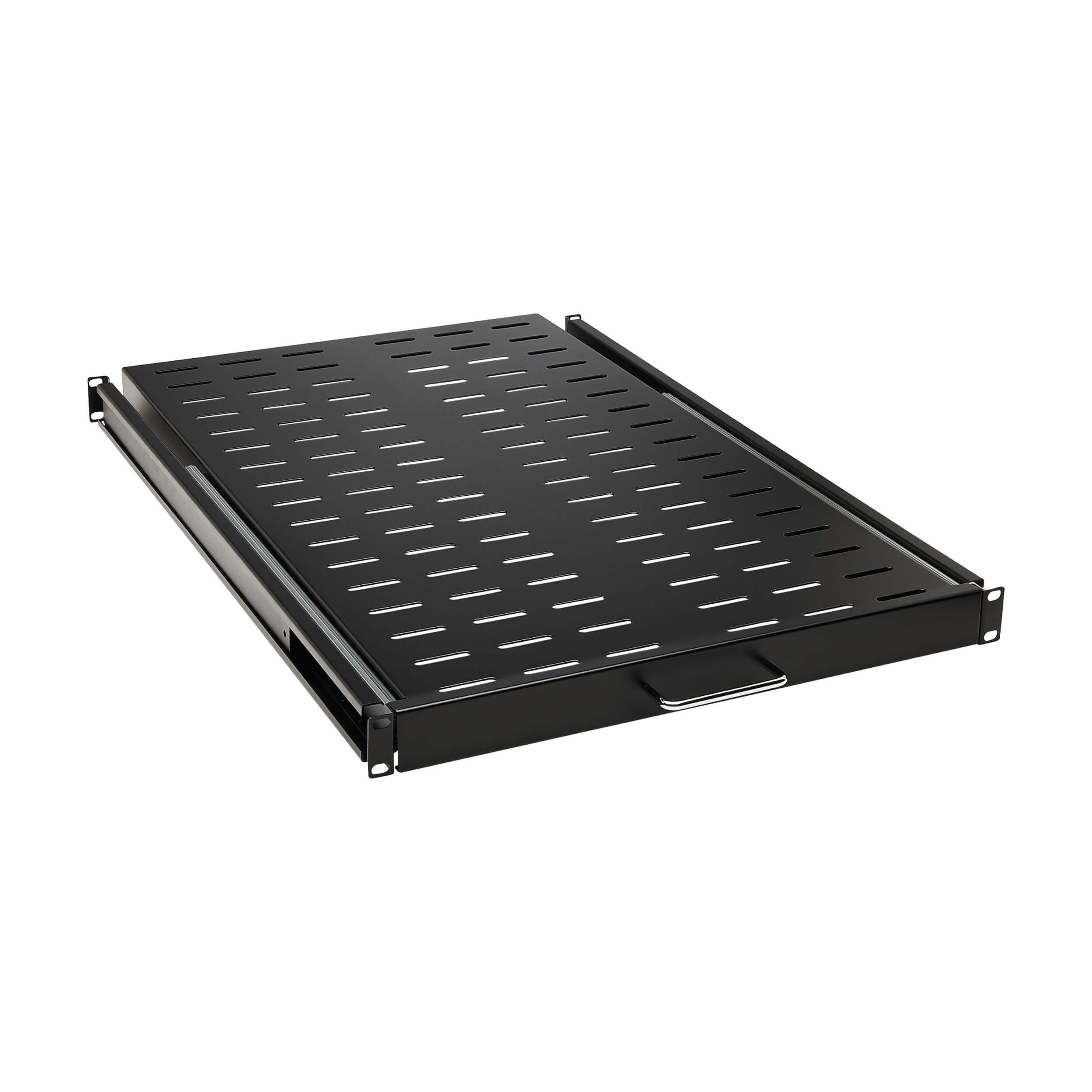 Police posuvná SmartRack 1U, nosnost 22.7kg, hloubka 719mm, odvětrávaná