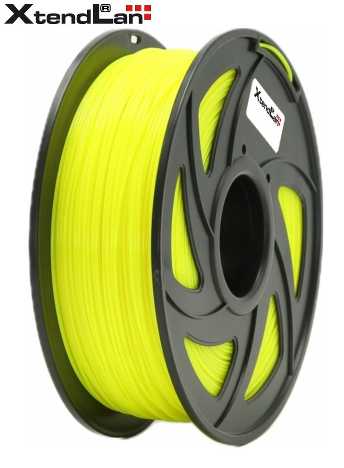 XtendLAN PETG filament 1,75mm zářivě žlutý 1kg