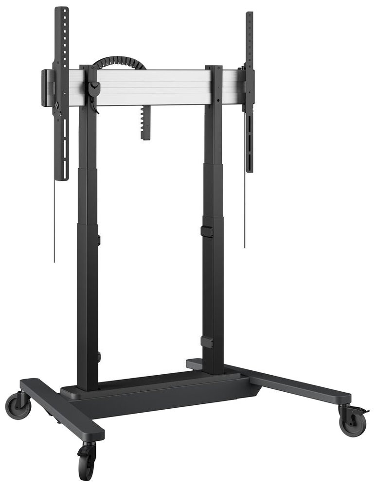 Vogels RISE Elektrický pojízdný TV lift, pojízdný pro displej 55-86", nosnost 120 kg, rychlost 80 mm/s, černý