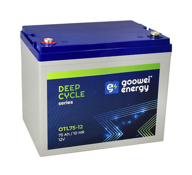 GOOWEI ENERGY Pb záložní akumulátor VRLA GEL 12V/75Ah (OTL75-12)