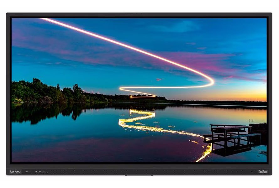 Lenovo ThinkVision T86 s kamerou/ 86" VA/ 3840x2160/ 16:9/ 400cd/m2/ 4000:1/ 6,5ms/ 5x HDMI/ DP/ USB/ USB-C/ LAN