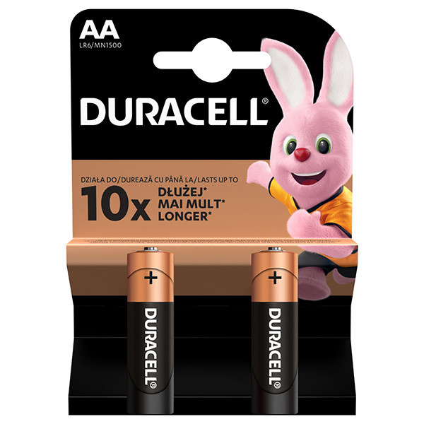 Duracell BASIC Jednorázová alkalická baterie AA, 2-pack