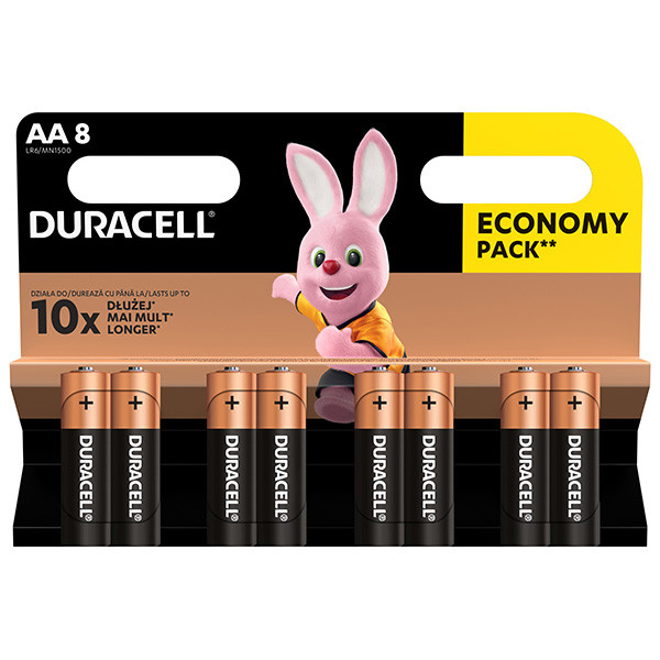 Duracell BASIC Jednorázová alkalická baterie AA, 8-pack
