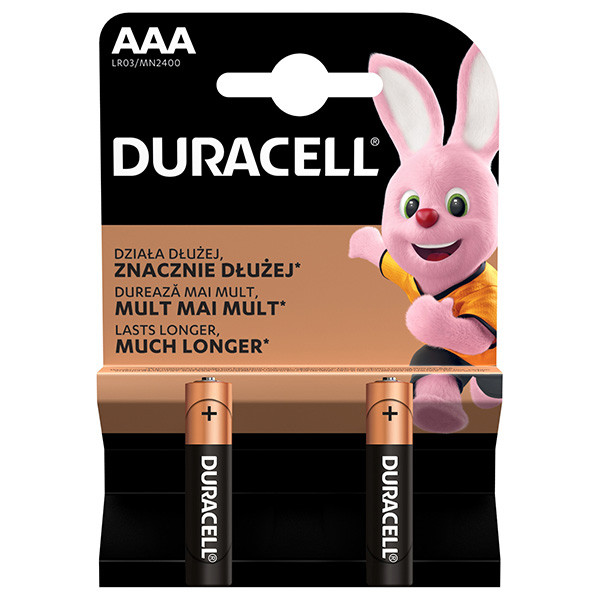 Duracell BASIC Jednorázová alkalická baterie AAA, 2-pack