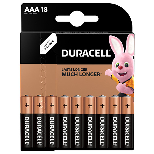 Duracell BASIC Jednorázová alkalická baterie AAA, 18-pack