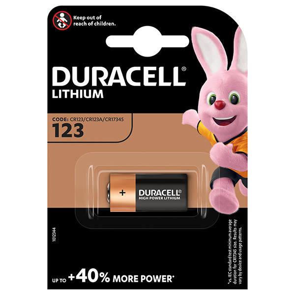 Duracell ULTRA Jednorázová lithiová baterie CR123A, 1-pack