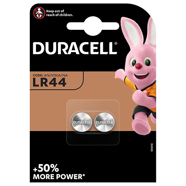 Duracell Jednorázová alkalická baterie LR44, 2-pack
