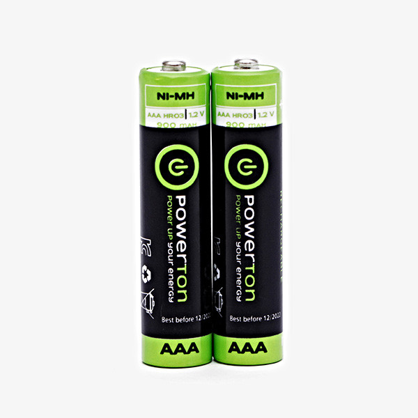 Powerton ENERGY RECHARGE Nabíjecí Ni-MH baterie AAA, 2-pack