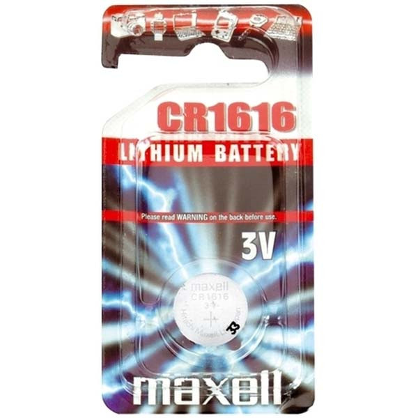 Maxell Jednorázová lithiová baterie CR1616, 1-pack