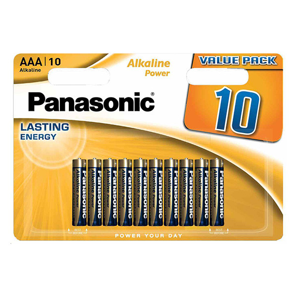 Panasonic Jednorázová alkalická baterie AAA, 10-pack