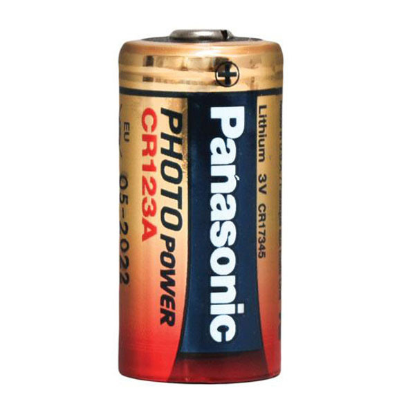 Panasonic Jednorázová lithiová baterie CR123A, 1-pack
