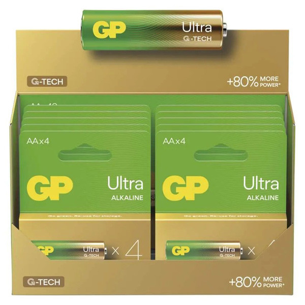GP Ultra Jednorázová alkalická baterie AA, 4-pack