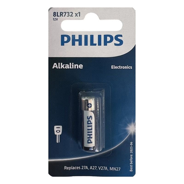 PHILIPS Jednorázová alkalická baterie A27, 1-pack