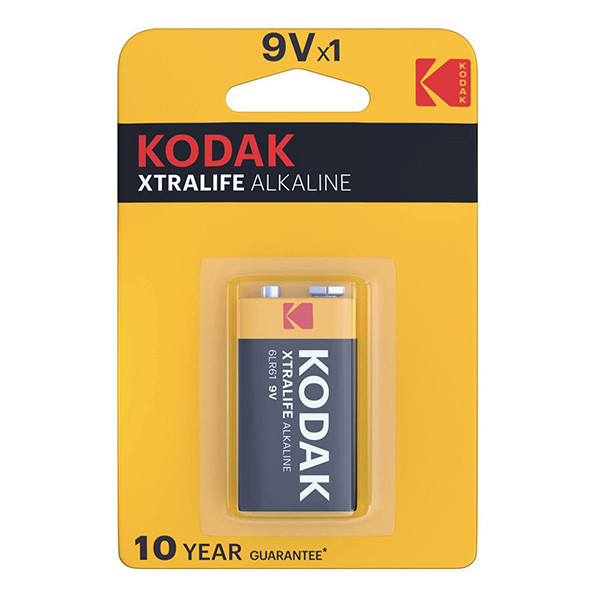 Kodak XTRALIFE Jednorázová alkalická baterie 9VA, 1-pack