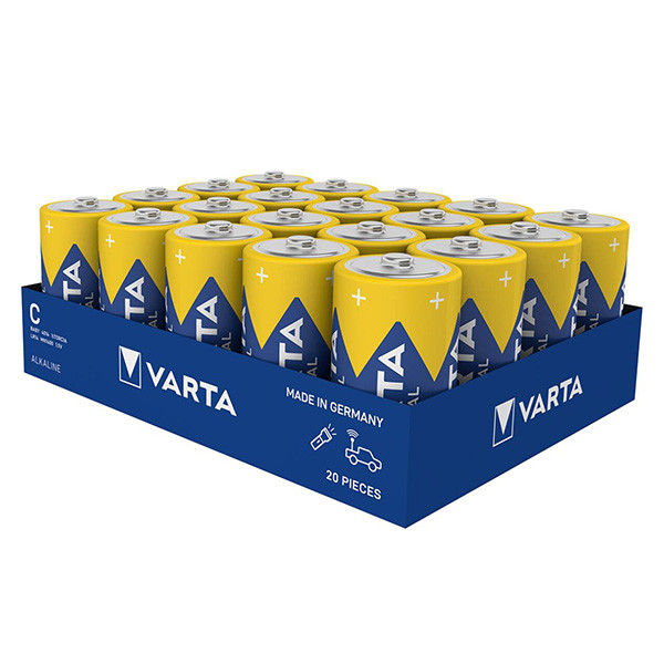 Varta Jednorázová alkalická baterie C, 20-pack