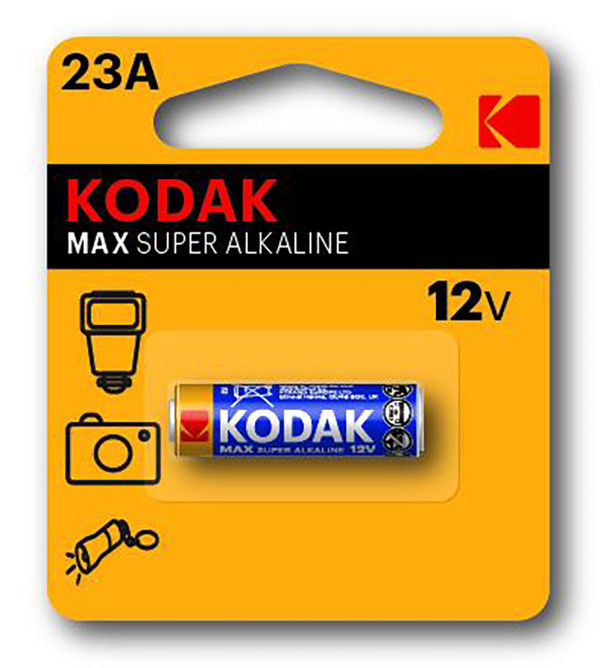 Kodak MAX SUPER Jednorázová alkalická baterie A23, 1-pack