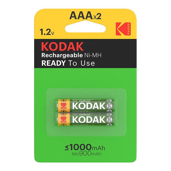 Kodak Nabíjecí Ni-MH baterie AAA, 2-pack