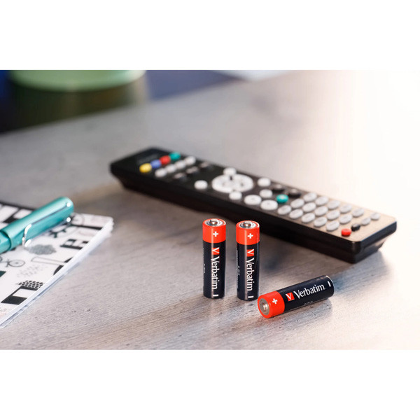 Verbatim Jednorázová alkalická baterie AA, 24-pack