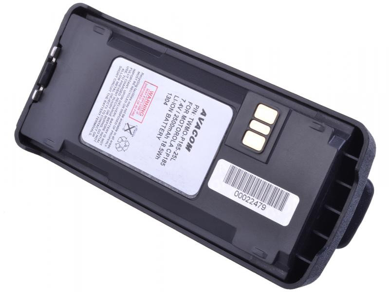 Motorola P100 series, P165, P185 Li-Ion 7,5V 2500mAh
