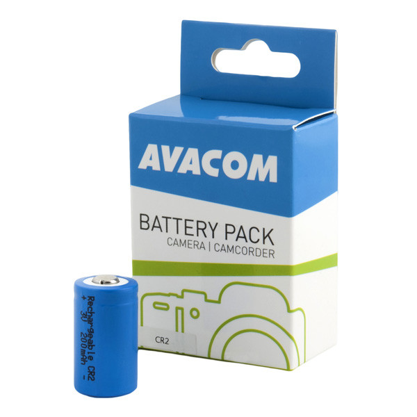 Nabíjecí fotobaterie Avacom CR2, RCR2 3V 200mAh 0.6Wh