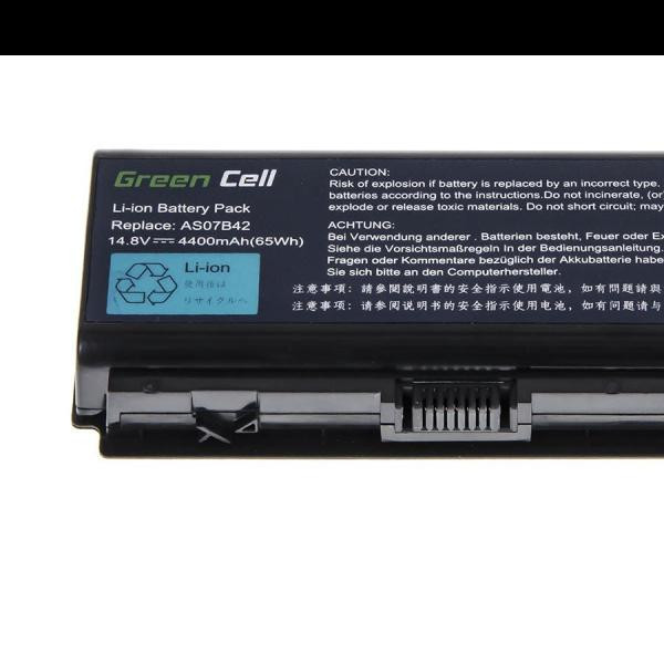 Green Cell baterie pro Acer Aspire 5520 AS07B31 AS07B32 / 14,4V 4400mAh