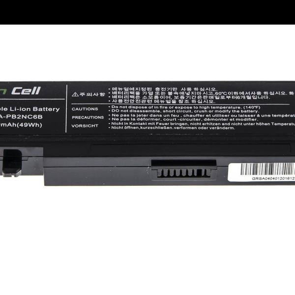 Green Cell baterie pro Samsung NP-P500 NP-R505 NP-R610 NP-SA11 NP-R510 NP-R700 NP-R560 NP-R509 / 11,1V 4400mAh