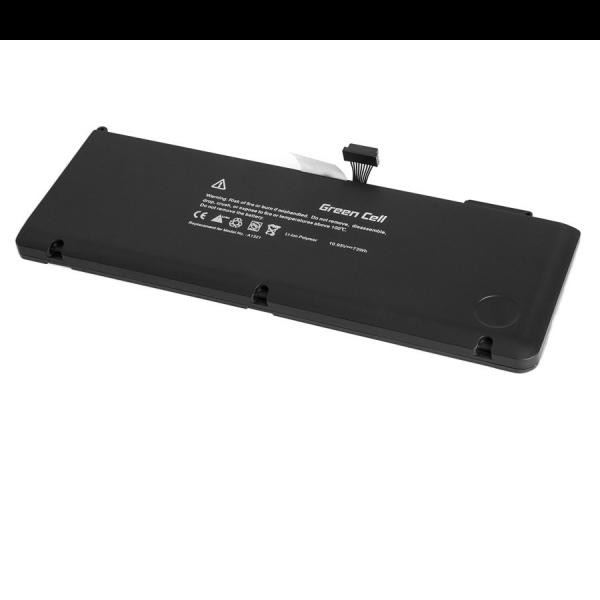 Green Cell baterie pro Apple Macbook  15 A1286 2009-2010 / 11,1V 5200mAh