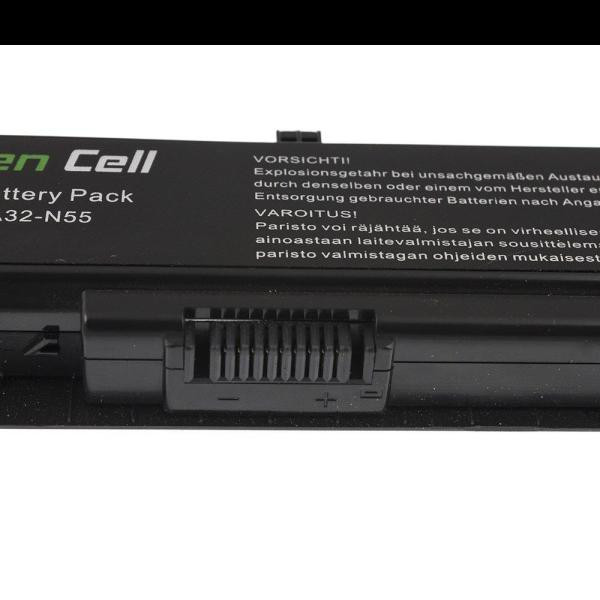 Green Cell baterie pro Asus N45 N55 N55S N75 N75E N75S / 11,1V 4400mAh