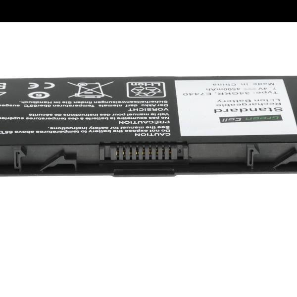 Green Cell baterie pro Dell Latitude E7440 / 7,4V 4500mAh